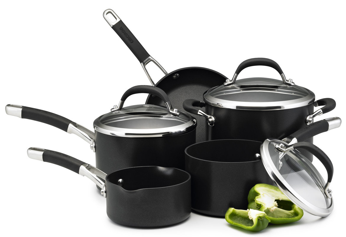 Circulon 5 Piece NonStick Cookware Set & Reviews Wayfair.co.uk